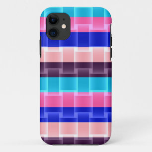 Colourful rainbow stripes modern design Case-Mate iPhone case