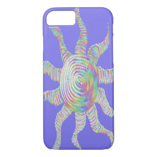Colourful Rainbow Sun Case-Mate iPhone Case