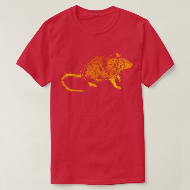 Colourful rat T-Shirt (Design Front)