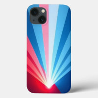 Colourful Rays Design Mobile