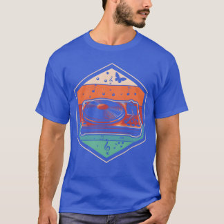 Colourful Record Music Vinyl family T-Shirt