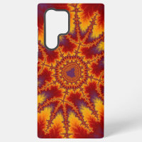 Colourful Red, Purple and Yellow Fractal