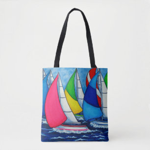 Colourful Regatta Bag By Lisa Lorenz