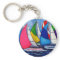 Colourful Regatta Sailing Key Chain
