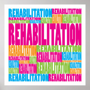 Colourful Rehabilitation Poster