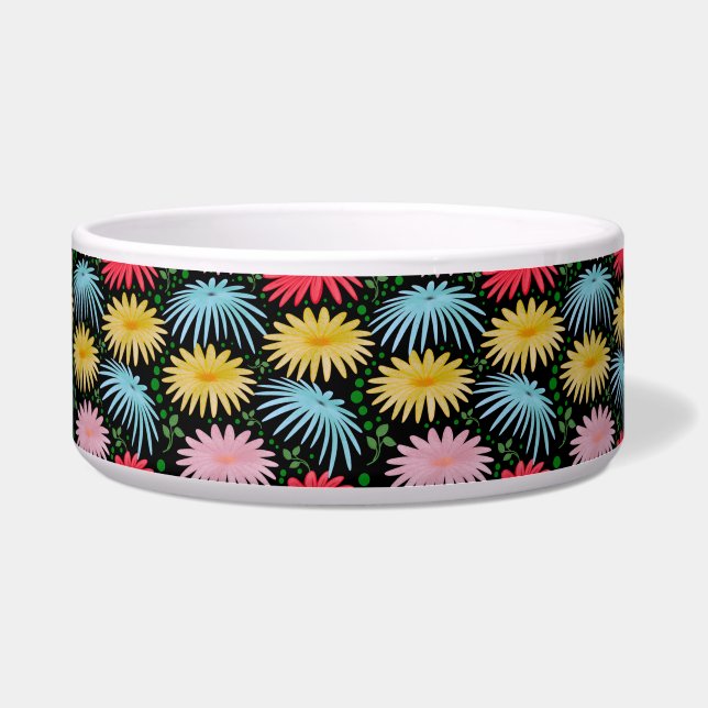 Colourful Retro Daisy Floral Pattern Whimsical  (Front)