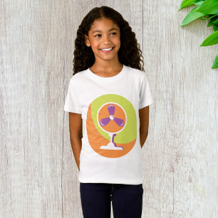 Colourful Retro Electric Fan Summer Pop Art T-Shirt