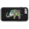 Colourful Retro Flower Elephant & Birds