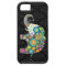 Colourful Retro Flower Elephant Design