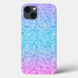 Colourful Retro Glitter And Sparkles iPhone 13 Case