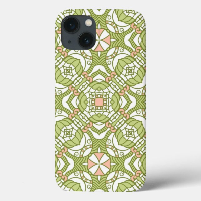 Colourful retro pattern background 2 Case-Mate iPhone case (Back)