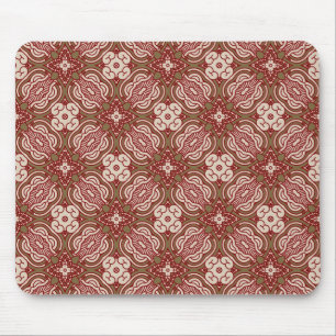 Colourful retro pattern background 4 mouse pad