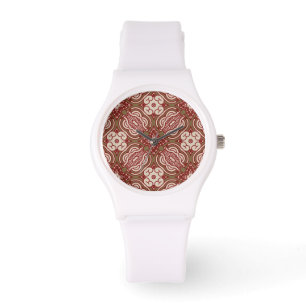 Colourful retro pattern background 4 watch