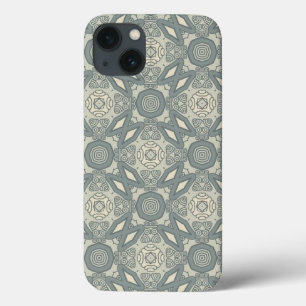 Colourful retro pattern background 5 iPhone 13 case