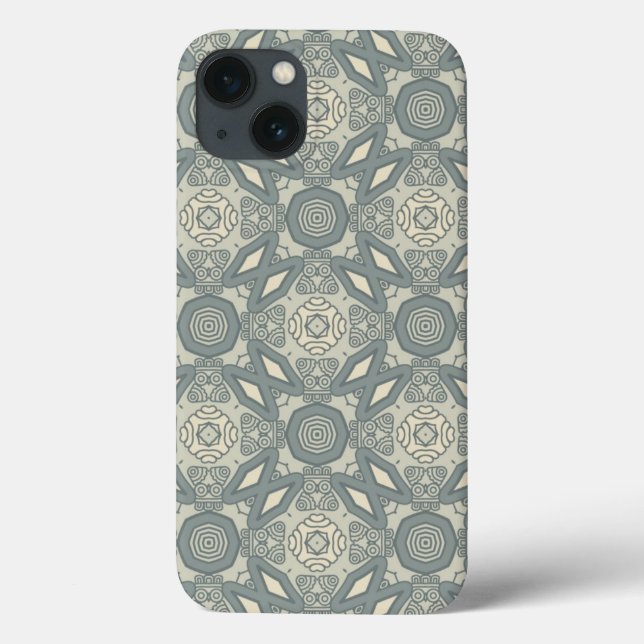 Colourful retro pattern background 5 Case-Mate iPhone case (Back)