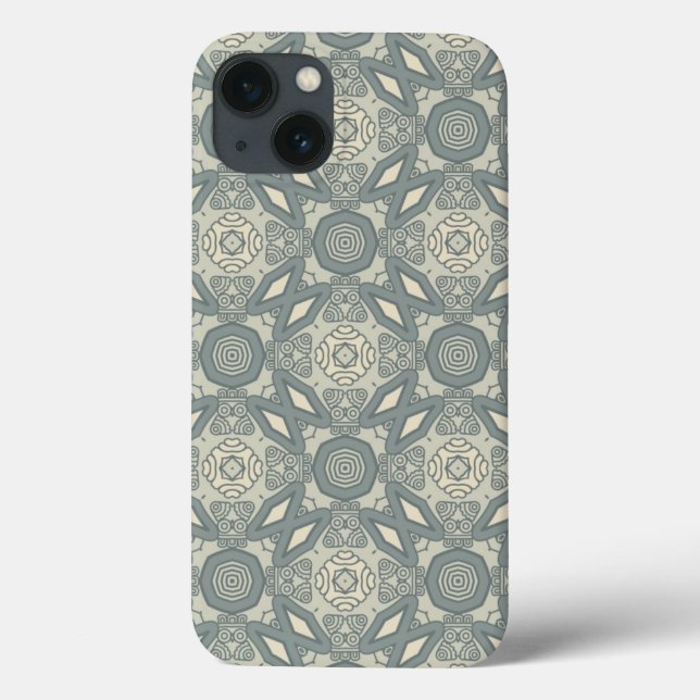 Colourful retro pattern background 5 Case-Mate iPhone case (Back)