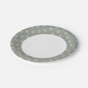 Colourful retro pattern background 5 paper plate