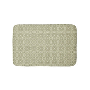 Colourful retro pattern background 6 bath mat