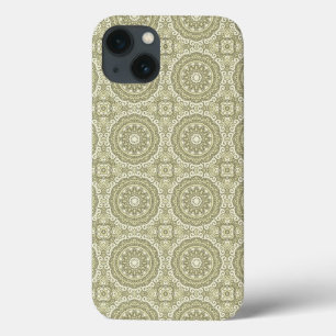 Colourful retro pattern background 6 iPhone 13 case