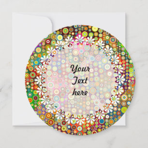 Colourful Retro Spots + your idea