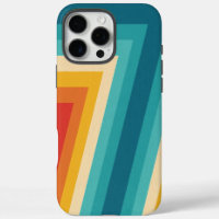 Colourful Retro Stripes  -   70s 80s  Design