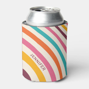Colourful retro style curves can cooler