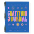 Colourful Retro Typography Personalised Gratitude