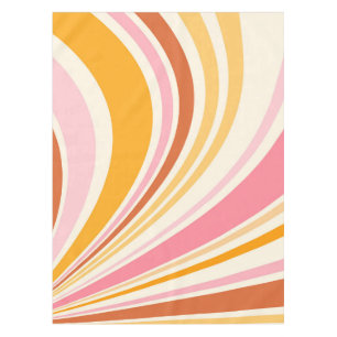 Colourful retro vibes tablecloth