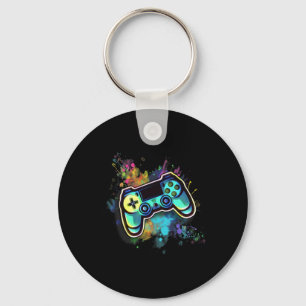 Colourful Retro Video Game Controller For Men1 Key Ring