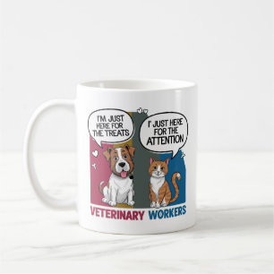 Colourful Retro Vintage Veterinary gift Coffee Mug