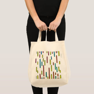 Colourful Rhythm Grocery Tote Bag