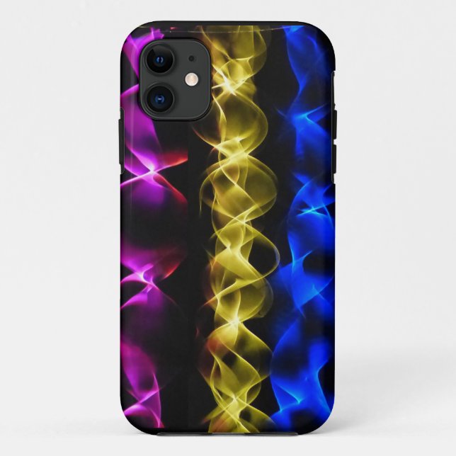 Colourful Ribbons Of Light iPhone 5 Case (Back)
