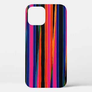 Colourful ripped paper pattern Case-Mate iPhone ca 12 Case