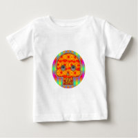 Colourful Robot Skull On Rainbow Background
