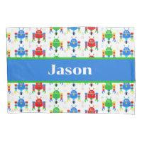 Colourful Robots Kids Personalised