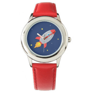 Colourful Rocket Ship, Outer Space, For Kids Watch
