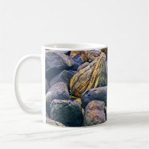 Colourful rocks coffee mug