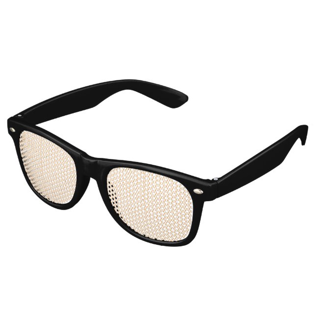 Colourful rolls of wrapping paper in different pat retro sunglasses (Angled)
