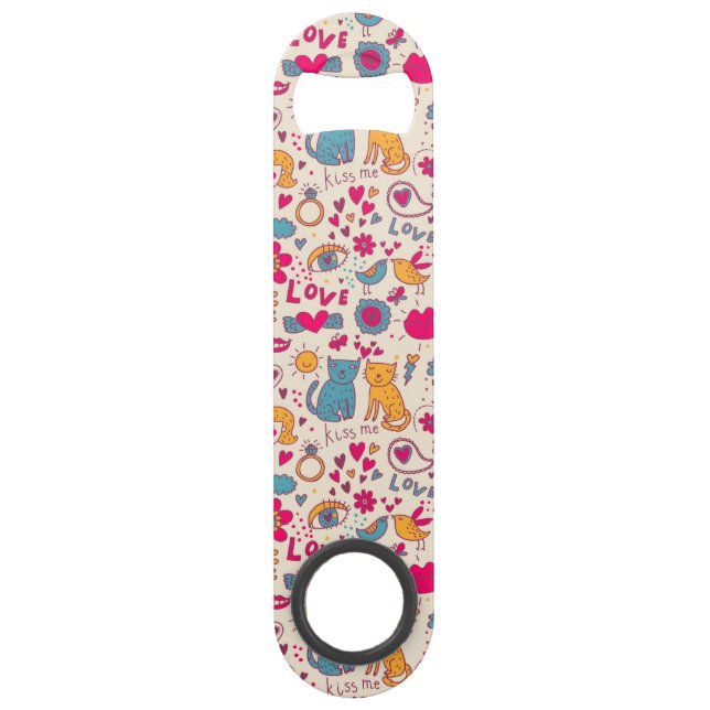Colourful romantic pattern (Front)