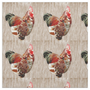 Colourful Rooster The Extrovert, Fabric