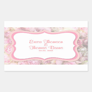 Colourful Roses Rectangular Sticker