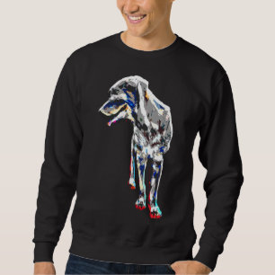 Colourful Rottweiler 26 Sweatshirt