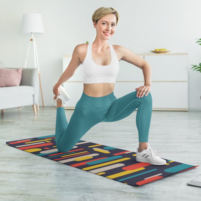 colourful rounded rectangle yoga mat (Creator Uploaded)