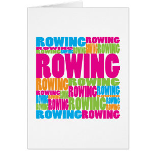 Colourful Rowing