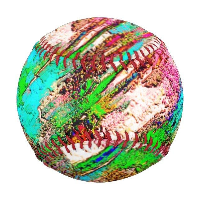 Colourful - Rustic and rough like roughcast Baseball (Front)