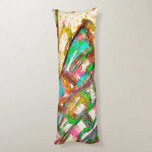 Colourful - Rustic and rough like roughcast Body Cushion