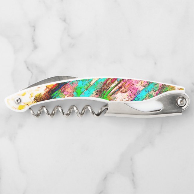 Colourful - Rustic and rough like roughcast Corkscrew (Back)