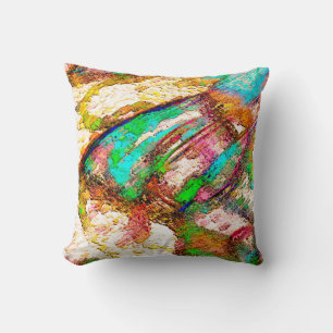 Colourful - Rustic and rough like roughcast Cushion