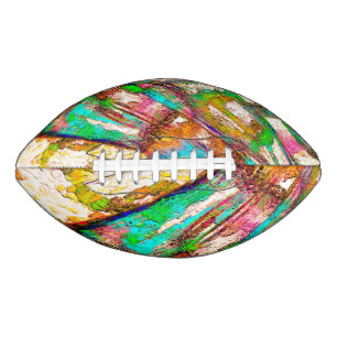 Colourful - Rustic and rough like roughcast Football