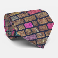 Colourful Rustic Brick Wall Texture